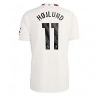 Dres Manchester United Rasmus Hojlund #11 Rezervni 2023-24 Kratak Rukav